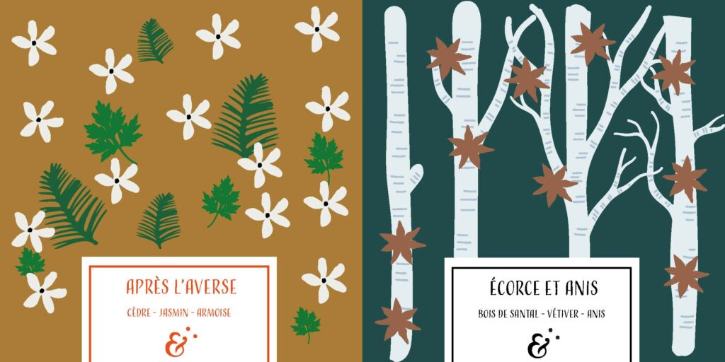 design graphique univers olfactif